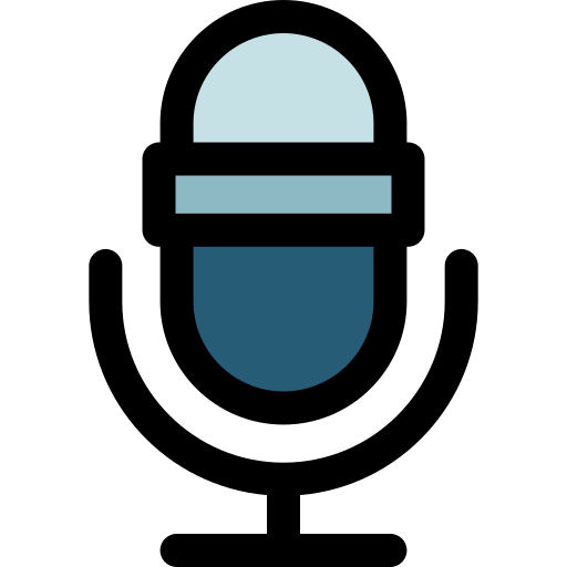 microfone Generic Outline Color Ícone