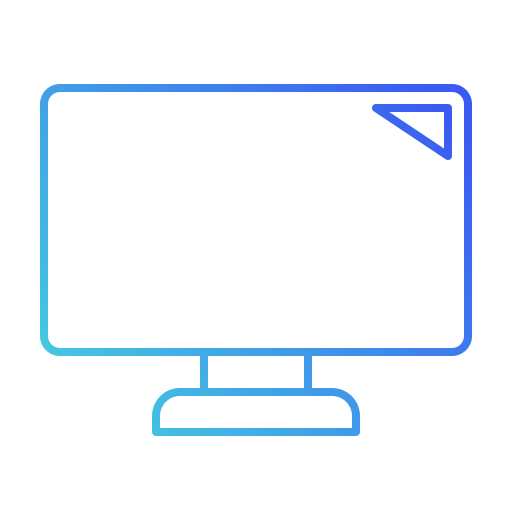 monitor Generic Gradient icoon