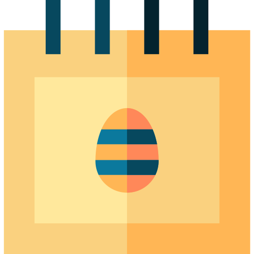 Easter Basic Straight Flat icon