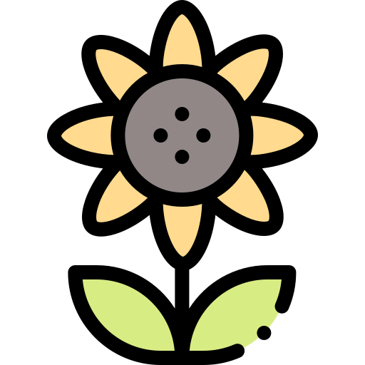 sonnenblume Detailed Rounded Lineal color icon