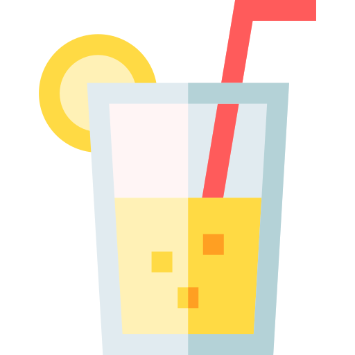 limonada Basic Straight Flat Ícone