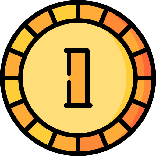 moneda Special Lineal color icono