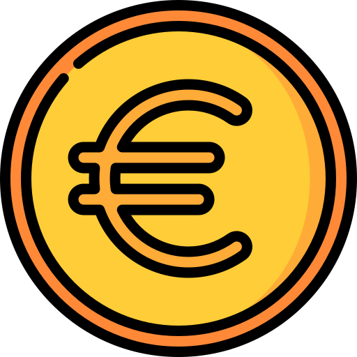 euro Special Lineal color icon