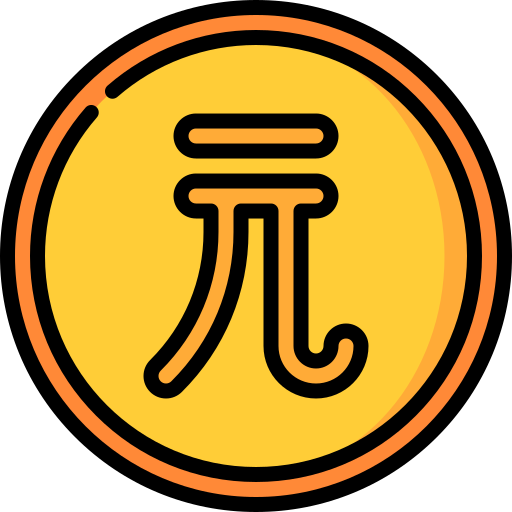 renminbi Special Lineal color icon