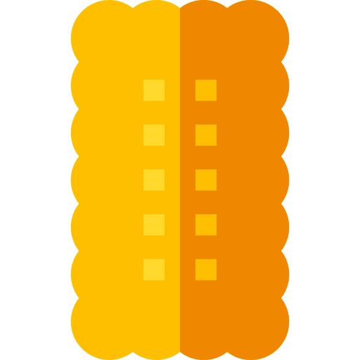 Biscuit Basic Straight Flat icon