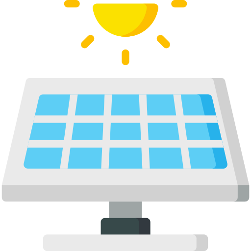zonnepaneel Special Flat icoon