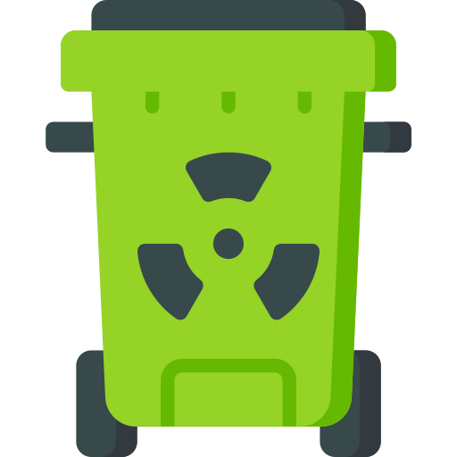 Waste bin Special Flat icon