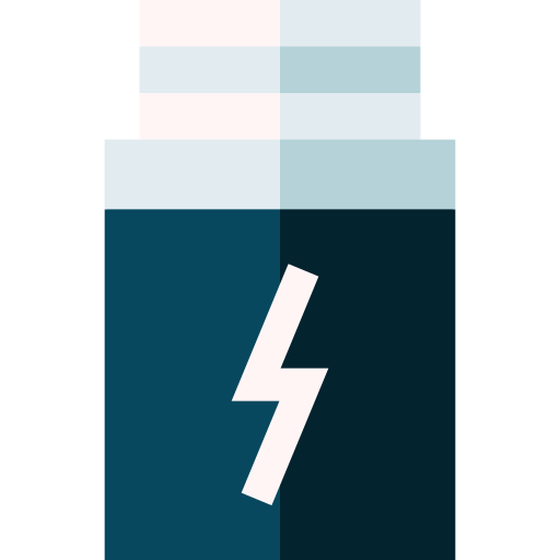 batería Basic Straight Flat icono