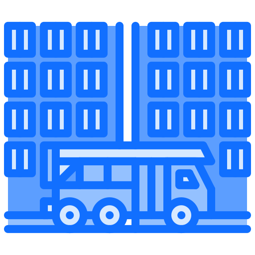 消防車 Coloring Blue icon