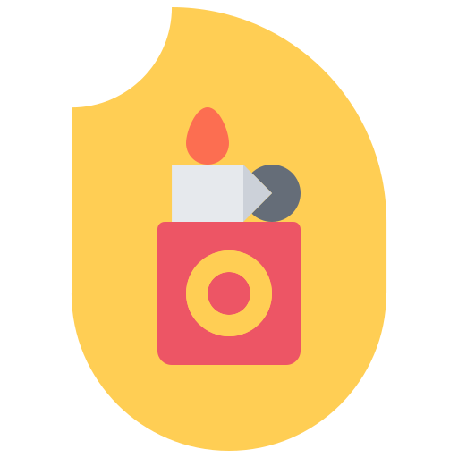 Lighter Coloring Flat icon