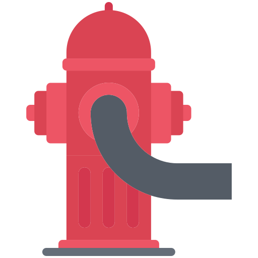 Hydrant Coloring Flat icon