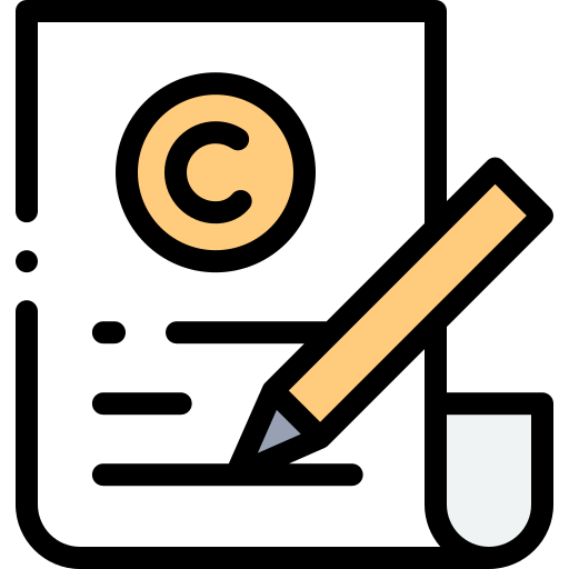 Copywriting Detailed Rounded Lineal color icon