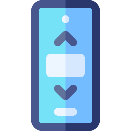 scrollen Basic Rounded Flat icon