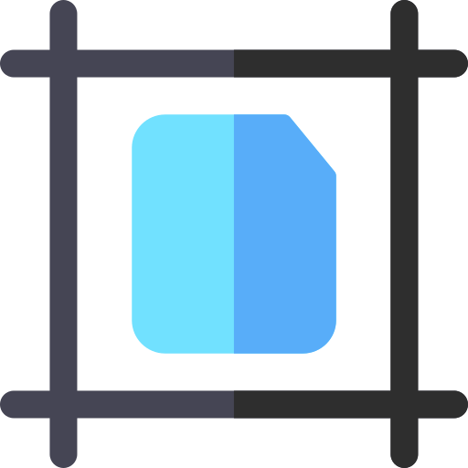 kunstraad Basic Rounded Flat icoon