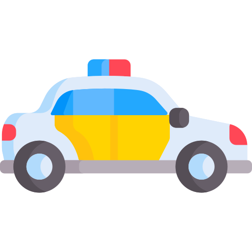 polizeiauto Special Flat icon