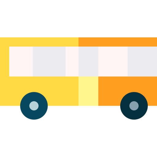 Bus Basic Straight Flat icon