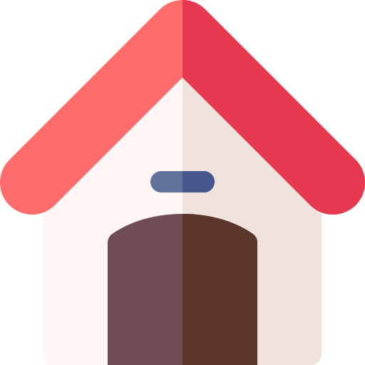 hundehütte Basic Rounded Flat icon