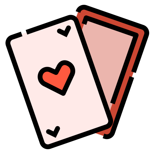 Poker cards Linector Lineal Color icon