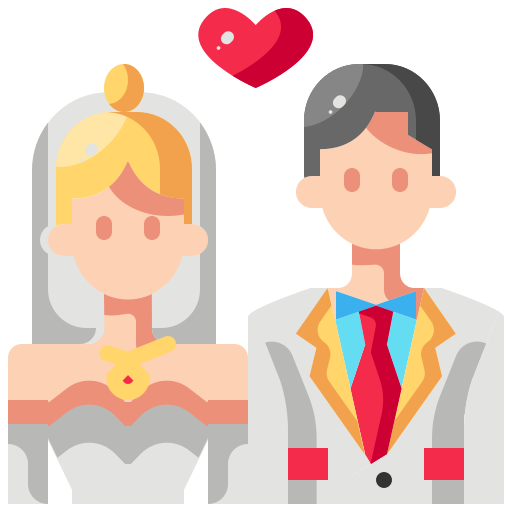 Свадьба Generic Flat иконка