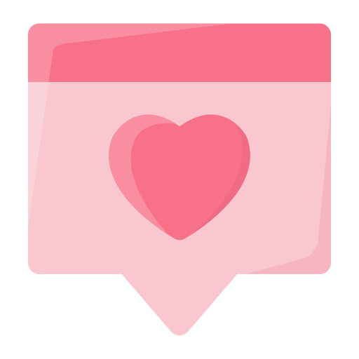 Dating app Generic Flat icon