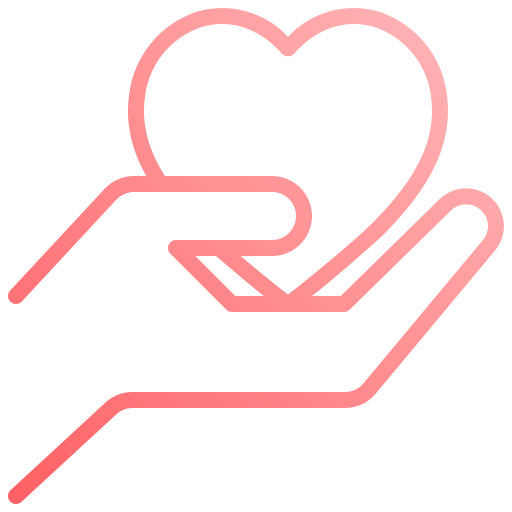Heart Toempong Gradient icon