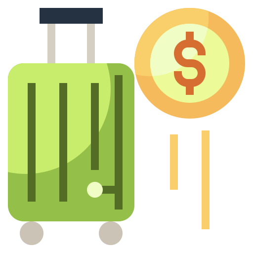 Suitcase Surang Flat icon
