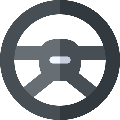 lenkrad Basic Rounded Flat icon