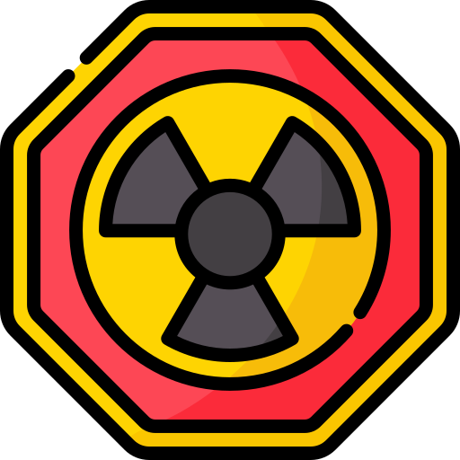 Radiation Special Lineal color icon