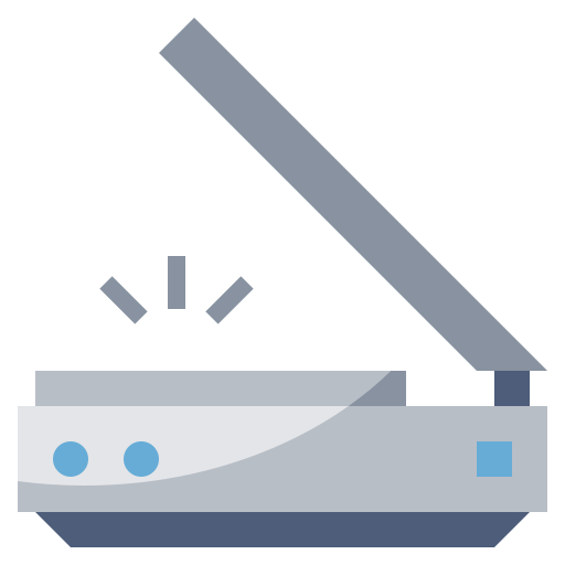 3d scanner Surang Flat icon