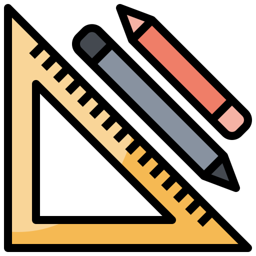 Pencil Surang Lineal Color icon