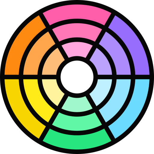 farbkreis Special Lineal color icon