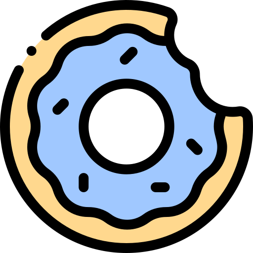donut Detailed Rounded Lineal color Icône