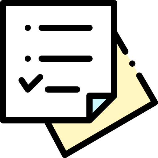 To do list Detailed Rounded Lineal color icon