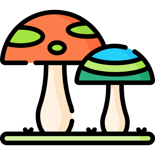 hongos Special Lineal color icono