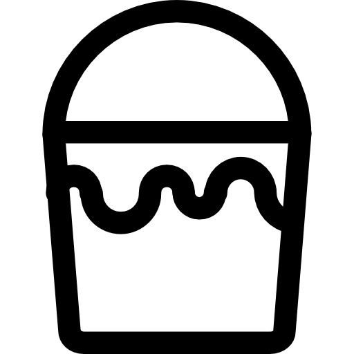 Paint bucket Icons Responsive Line 32px icon