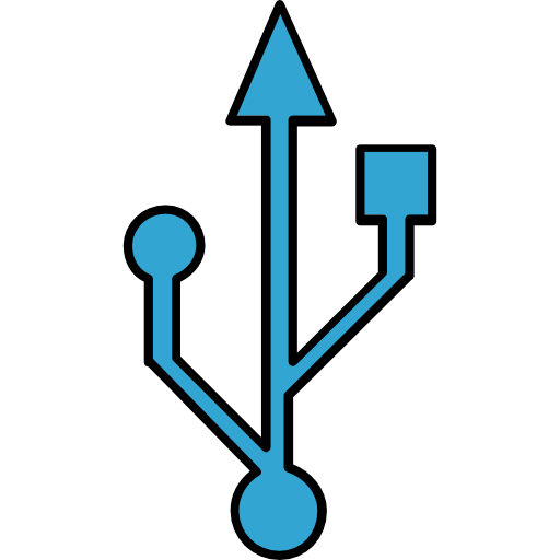 usb Icons Responsive Color 128px icon