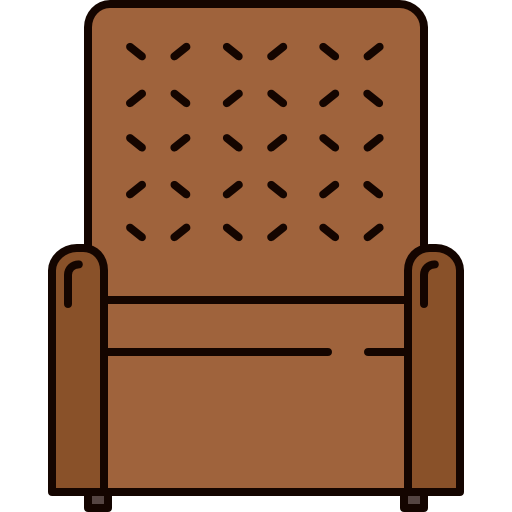 sillón Icons Responsive Color 128px icono