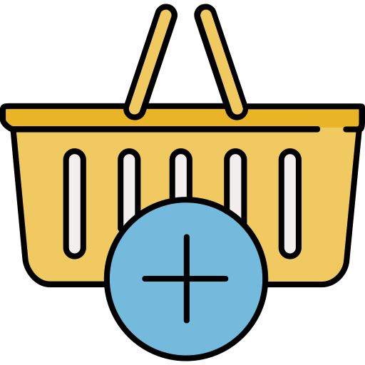 Shopping basket Icons Responsive Color 128px icon