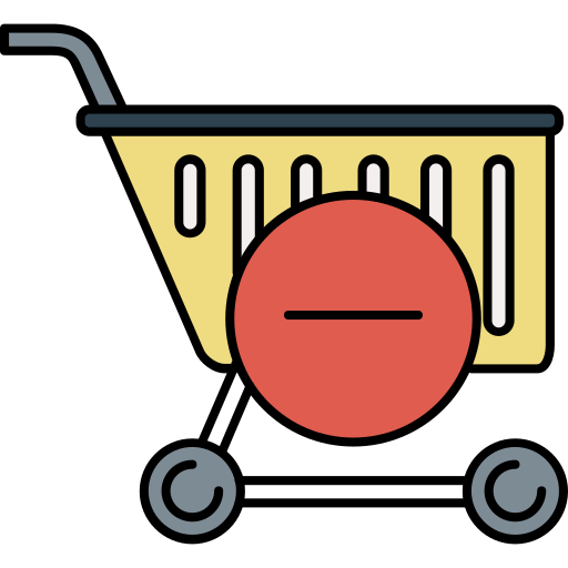 Shopping cart Icons Responsive Color 128px icon