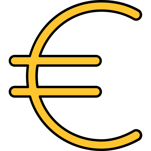 Евро Icons Responsive Color 128px иконка