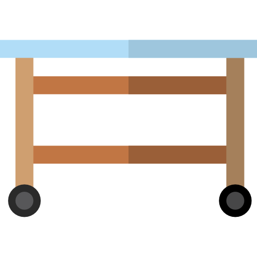 table basse Basic Straight Flat Icône