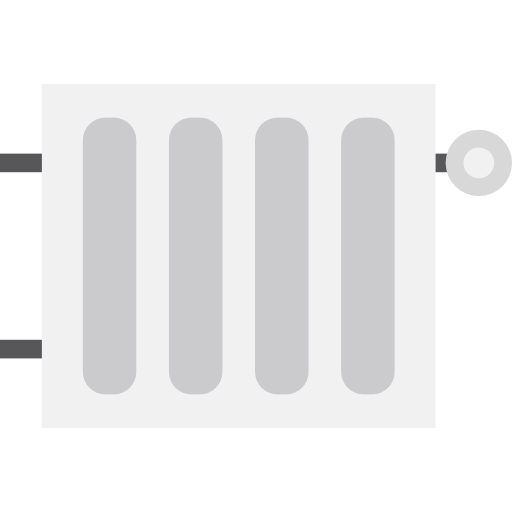 kühler Basic Straight Flat icon