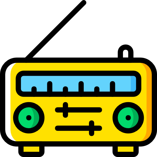 radio Basic Miscellany Yellow Icône