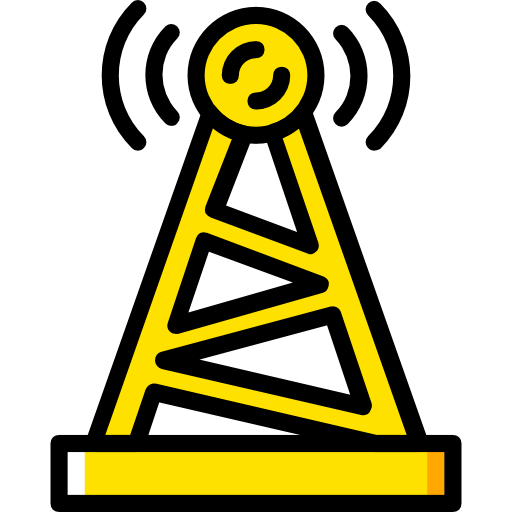 Antenna Basic Miscellany Yellow icon
