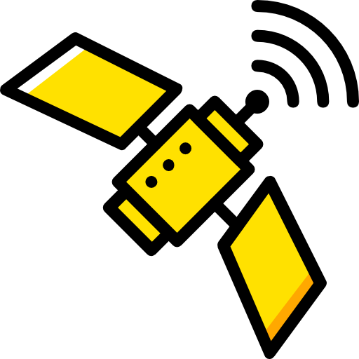 위성 Basic Miscellany Yellow icon