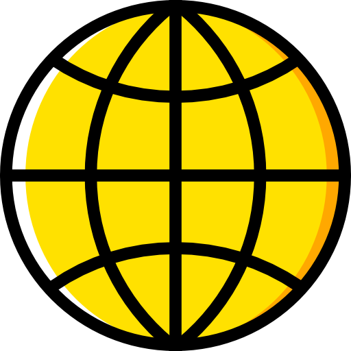 in tutto il mondo Basic Miscellany Yellow icona