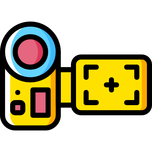 Camcorder Basic Miscellany Yellow icon