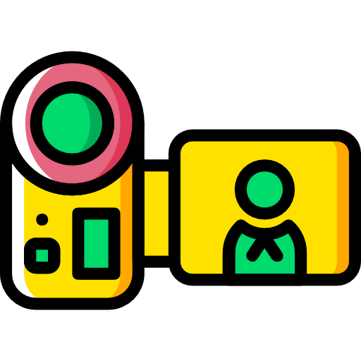 Camcorder Basic Miscellany Yellow icon