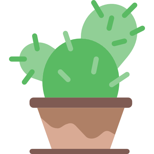 Cactus Basic Miscellany Flat icon