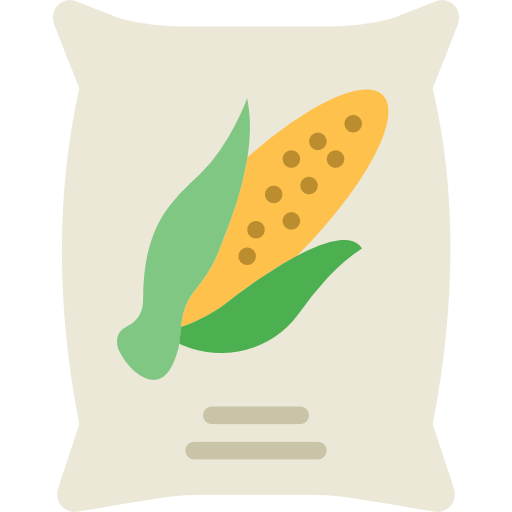 Corn Basic Miscellany Flat icon